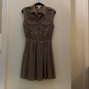 BCBGeneration Sleeveless Tan Dress. Size S